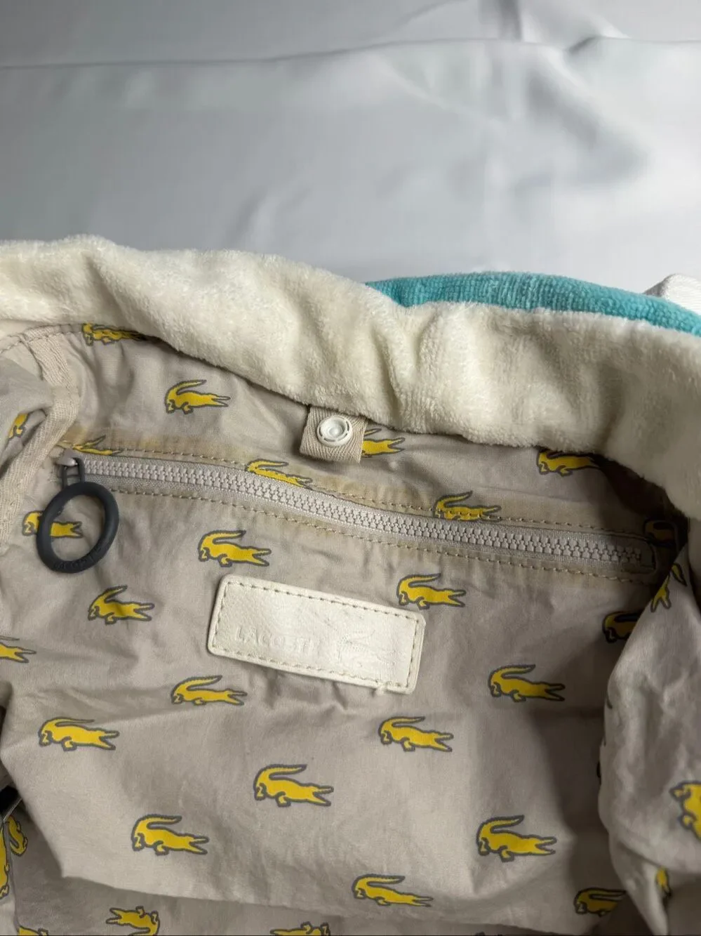 Lacoste large blue
